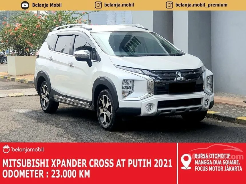 Jual Mobil Mitsubishi Xpander Cross 2021 1.5 di DKI Jakarta Automatic MPV Putih Rp 225.000.000