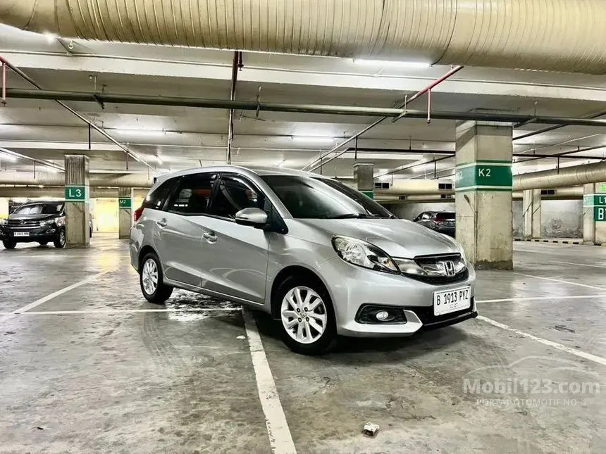 Jual Mobil Honda Mobilio 2016 E 1.5 di DKI Jakarta Automatic MPV Silver Rp 125.000.000
