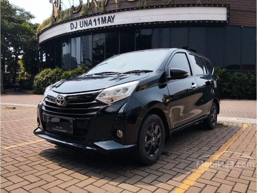 Jual Mobil Toyota Calya 2021 G 1.2 di Banten Automatic MPV Hitam Rp 121.500.000