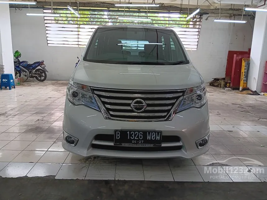 Jual Mobil Nissan Serena 2017 Highway Star 2.0 di DKI Jakarta Automatic MPV Silver Rp 225.000.000