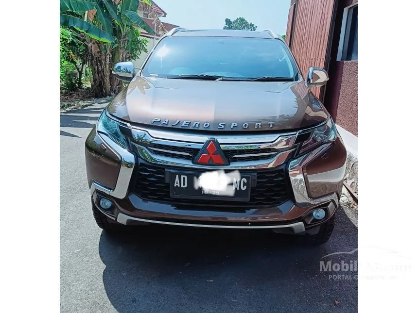 Jual Mobil Mitsubishi Pajero Sport 2016 Dakar 2.4 di Jawa Tengah Automatic SUV Coklat Rp 375.000.000