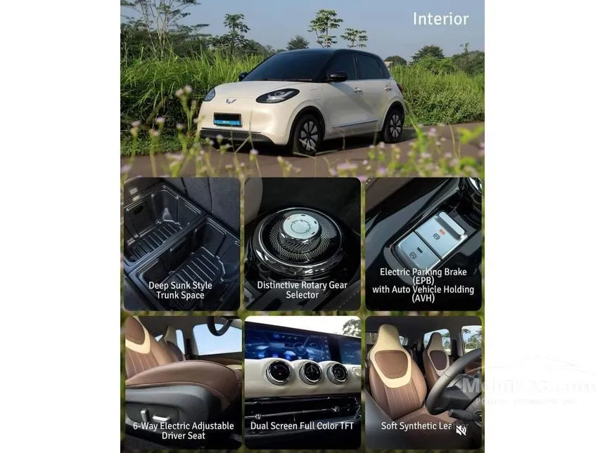 Jual Mobil Wuling Binguo EV 2024 410Km Premium Range di DKI Jakarta Automatic Hatchback Lainnya Rp 362.000.000