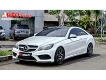 2014 Mercedes-Benz E400 3.0 AMG Coupe KM 27.000 ANTIK SEKALI Mercedes Benz E400 Coupe AMG CBU 2014 White On Red Like New