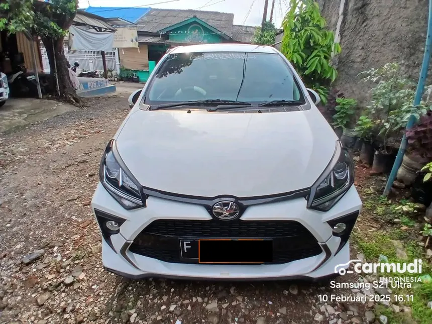Jual Mobil Toyota Agya 2021 GR Sport 1.2 di Jawa Barat Manual Hatchback Putih Rp 127.000.000