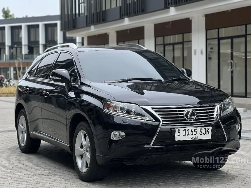 Jual Mobil Lexus RX270 2013 RX270 2.7 di DKI Jakarta Automatic SUV Hitam Rp 295.000.000