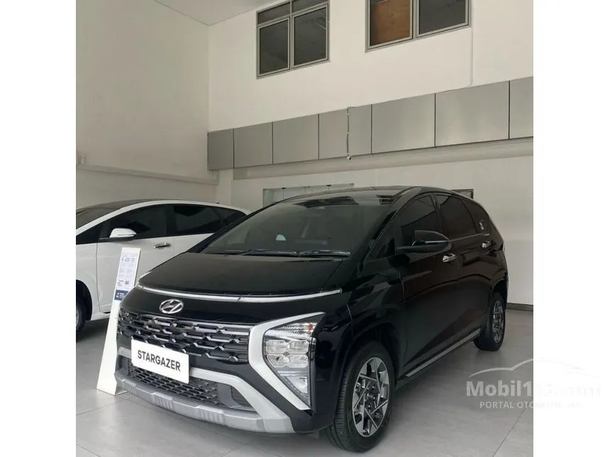 Jual Mobil Hyundai Stargazer 2024 Active 1.5 di DKI Jakarta Automatic MPV Hitam Rp 218.000.000
