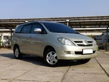 2006 Toyota Kijang Innova 2.0 G MPV , LOW KM 203 RB , KIJANG INNOVA G BENSIN AT 2006 SILVER , TERAWAT DAN SIAP PAKAI