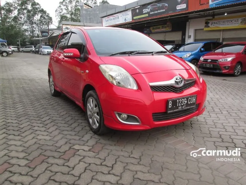 Jual Mobil Toyota Yaris 2011 E 1.5 di DKI Jakarta Automatic Hatchback Merah Rp 100.000.000