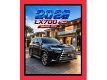 2026 Lexus LX 700h 3.4 SUV 7Seat LX700h LX700 h LX 700 hybrid 7 Seater