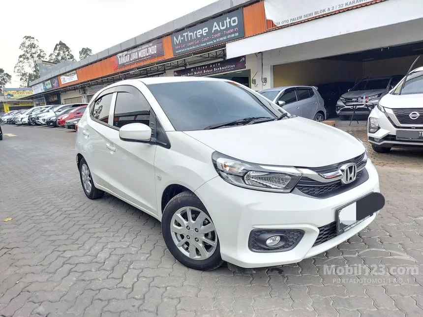 Jual Mobil Honda Brio 2022 E Satya 1.2 di Banten Automatic Hatchback Putih Rp 159.500.000