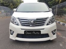Alphard SC Audioless tahun 2012 km 28.000 istimewa
