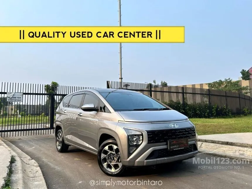 Jual Mobil Hyundai Stargazer X 2023 Prime 1.5 di Banten Automatic Wagon Abu