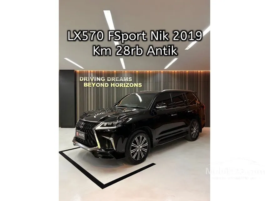 Jual Mobil Lexus LX570 2019 Sport 5.7 di DKI Jakarta Automatic SUV Hitam Rp 2.295.000.000