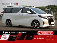 2022 Toyota Alphard 2.5 G MPV Facelift CBU ATPM Odo 28 Rbuan LIKE NEW (DP MINIM) HOT ITEMS