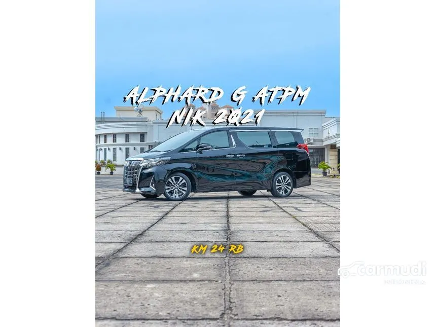 2021 Toyota Alphard G MPV