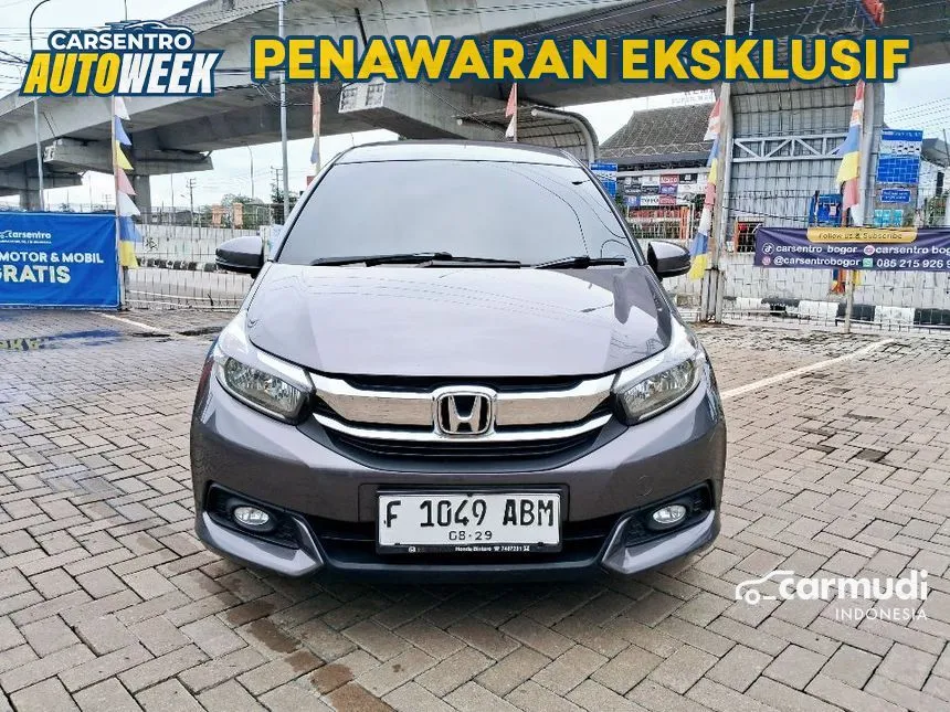 Jual Mobil Honda Mobilio 2018 E 1.5 di Jawa Barat Automatic MPV Abu