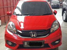 Honda Brio E Matic 2018 Merah Gress Km Antiik 4rb Seperti Baru Siap Pakai