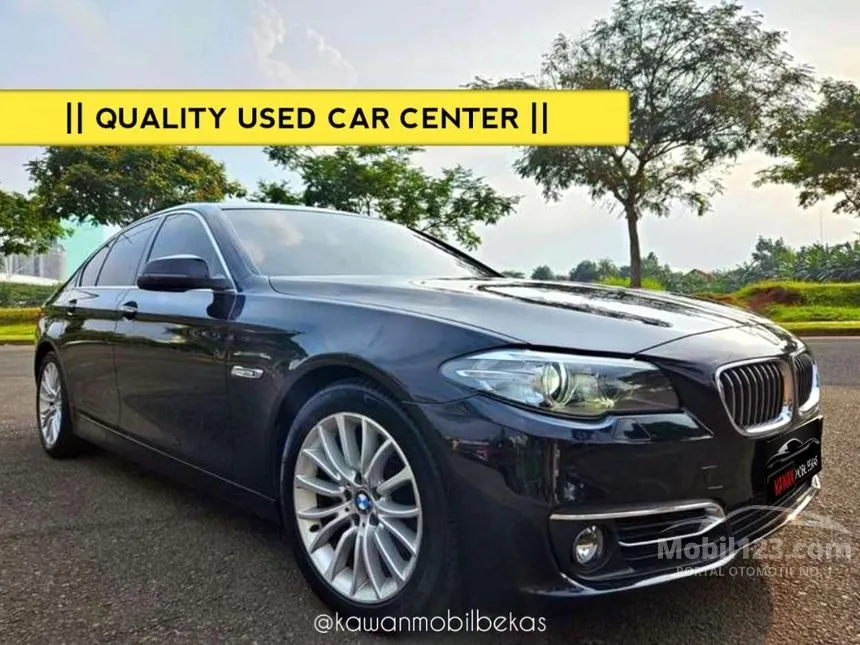 Jual Mobil BMW 528i 2015 Luxury 2.0 di DKI Jakarta Automatic Sedan Hitam Rp 430.000.000