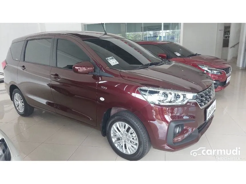 Jual Mobil Suzuki Ertiga 2024 GL 1.5 di Jawa Barat Manual MPV Marun Rp 229.700.000