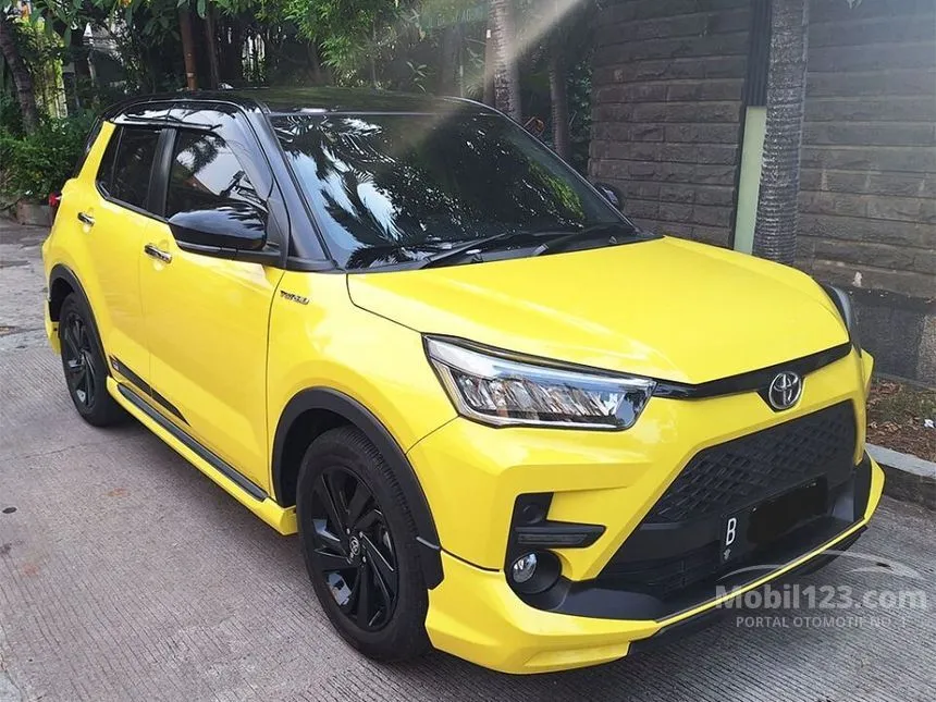 Jual Mobil Toyota Raize 2021 GR Sport 1.0 di DKI Jakarta Automatic Wagon Kuning Rp 215.000.000
