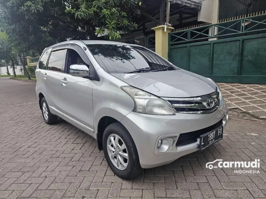 Jual Mobil Toyota Avanza 2012 G 1.3 di Jawa Timur Automatic MPV Silver Rp 110.000.000