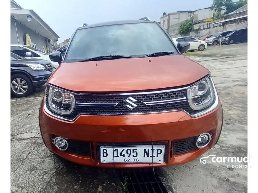 Jual Mobil Suzuki Ignis 2018 GX 1.2 di Banten Manual SUV Orange Rp 116.000.000