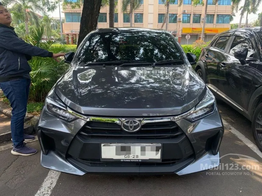 Jual Mobil Toyota Agya 2023 G 1.2 di DKI Jakarta Automatic Hatchback Abu