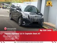 2015 Toyota Alphard 2.5 X MPV Captain Seat AT 2015/2016 [ GARANSI 5TH ]