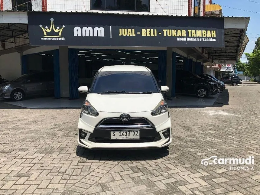 Jual Mobil Toyota Sienta 2016 G 1.5 di Jawa Timur Manual MPV Putih Rp 169.000.000