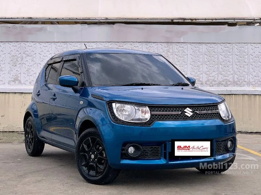 Jual Mobil Suzuki Ignis 2019 GL 1.2 di DKI Jakarta Automatic SUV Biru Rp 125.000.000
