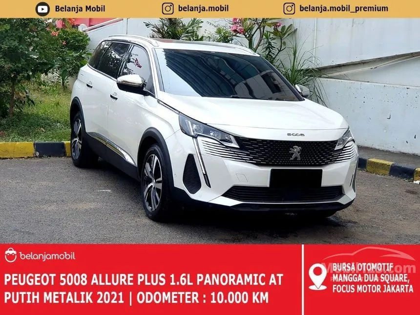 Jual Mobil Peugeot 5008 2021 Allure Plus 1.6 di DKI Jakarta Automatic MPV Putih Rp 452.000.000
