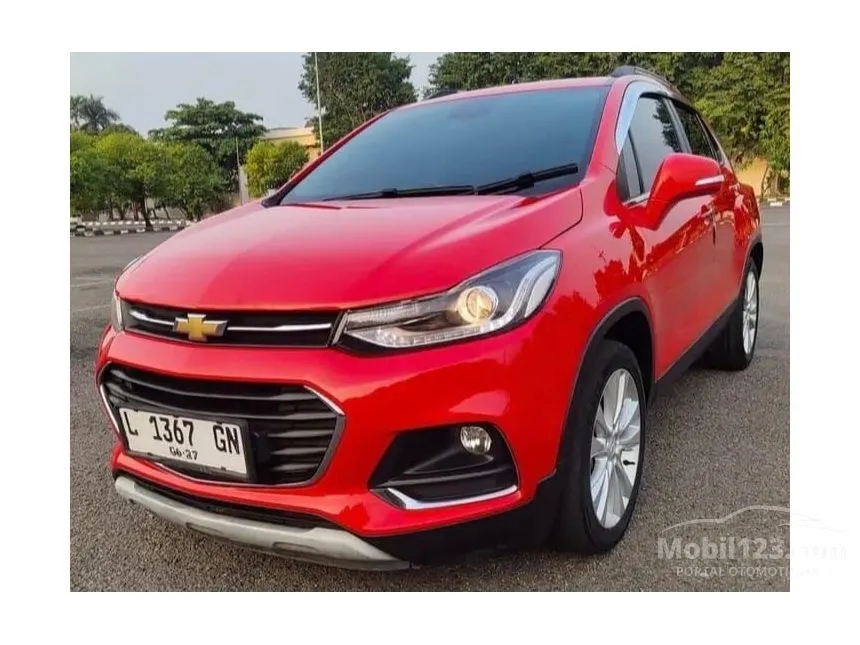 Jual Mobil Chevrolet Trax 2017 LTZ 1.4 di Jawa Timur Automatic SUV Merah Rp 167.000.000