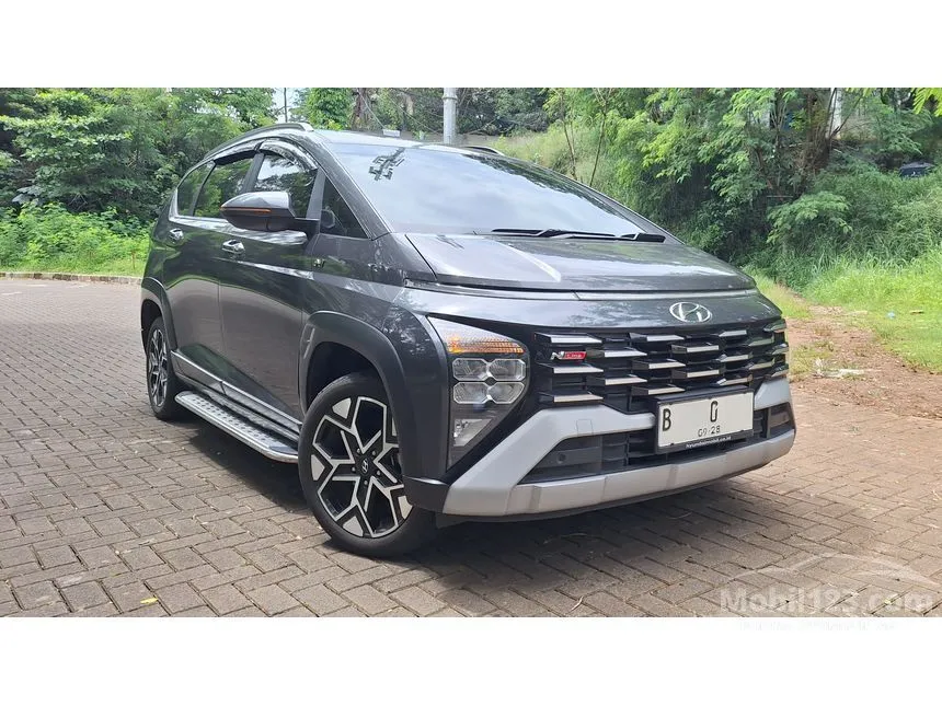 Jual Mobil Hyundai Stargazer X 2023 Prime 1.5 di DKI Jakarta Automatic MPV Abu