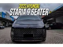 2022 Hyundai Staria 2.2 Signature 9 MPV Black on Brown Diesel 9 Seater 9Seater Hitam