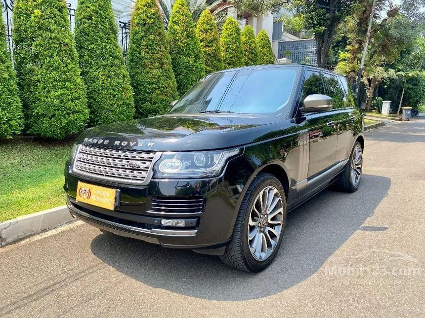 Jual Mobil Land Rover Range Rover 2013 Autobiography 5.0 di DKI Jakarta Automatic SUV Hitam Rp 1.200.000.000