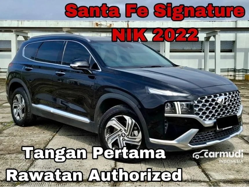 Jual Mobil Hyundai Santa Fe 2022 Signature 2.5 di DKI Jakarta Automatic SUV Hitam Rp 437.000.000
