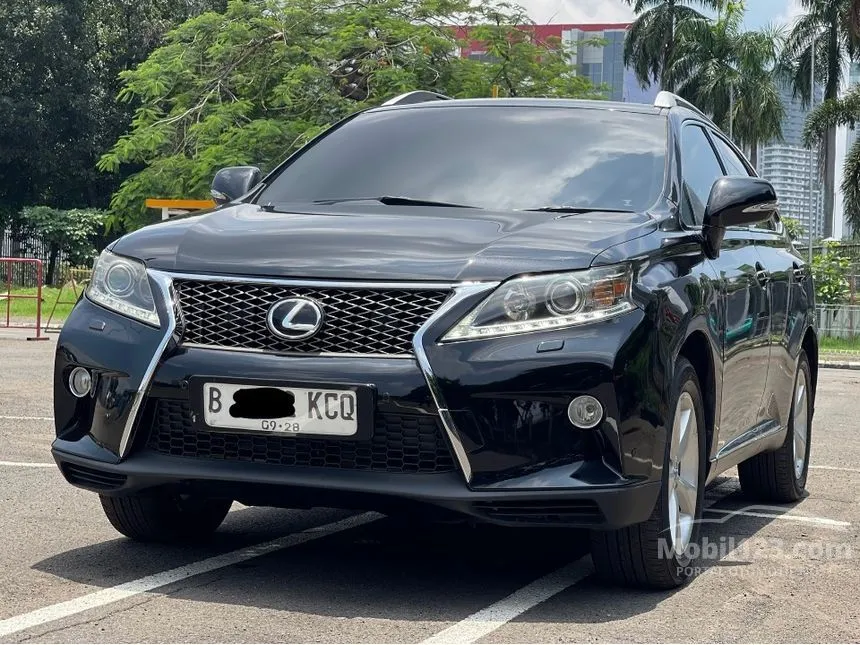 Jual Mobil Lexus RX 270 2013 2.7 di DKI Jakarta Automatic SUV Hitam Rp 298.000.000