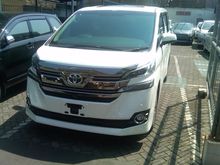 2017 Toyota Vellfire 2.5 G Van Wagon Ready Stock Tanpa Inden Sisa Cuci Gudang ATPM Resmi Auto2000 Bandung