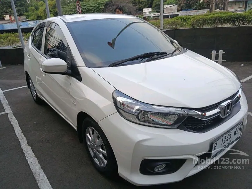Jual Mobil Honda Brio 2018 Satya E 1.2 di Banten Automatic Hatchback Putih Rp 138.000.000
