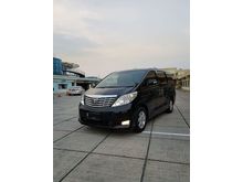 Toyota Alphard 2.4 G ATPM Black on Beige 2011 Good Condition