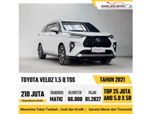 2021 Toyota Veloz 1.5 Q TSS MPV Matic Putih Siap Pakai Bergaransi Harga Paling Murah