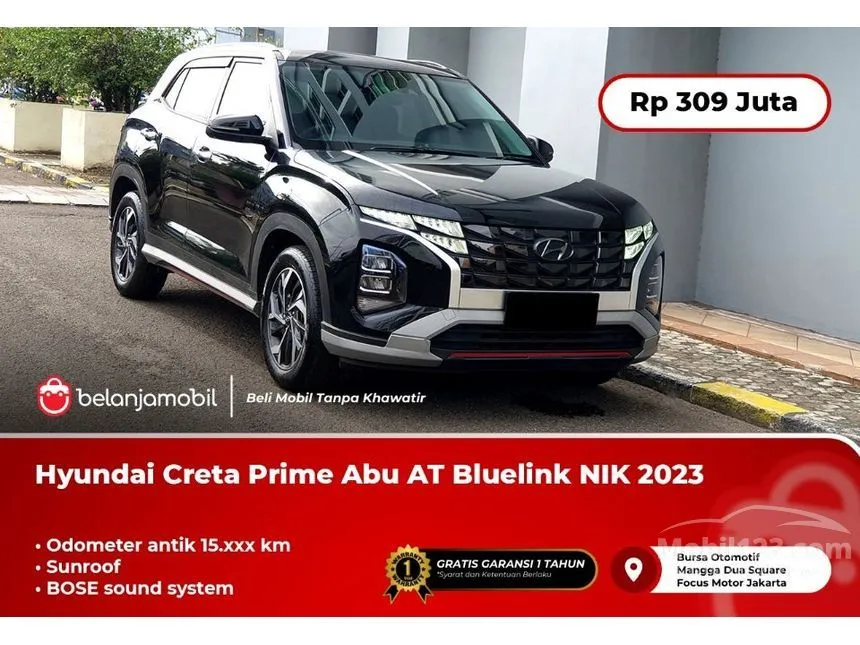 Jual Mobil Hyundai Creta 2023 Prime 1.5 di Banten Automatic SUV Abu