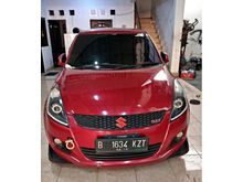 Suzuki Swift 1.4 GX 2014 AT Istimewa merah, custom headlamp , TDP hanya 7 juta