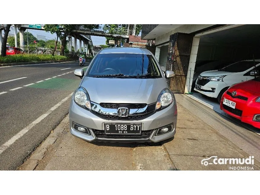 Jual Mobil Honda Mobilio 2014 E 1.5 di DKI Jakarta Automatic MPV Silver Rp 115.000.000