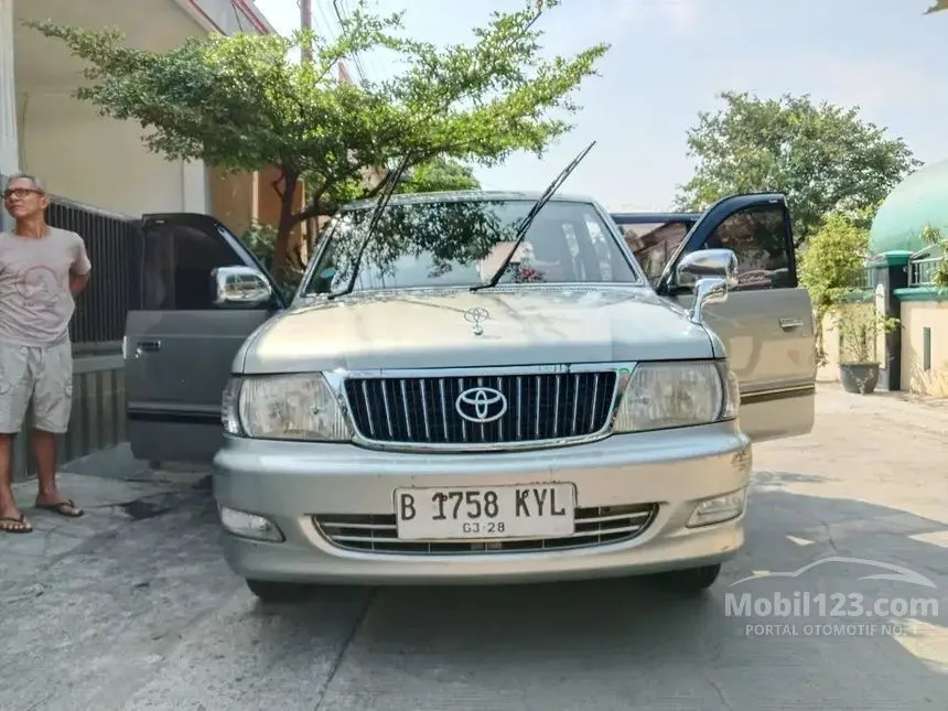 Jual Mobil Toyota Kijang 2003 LGX 1.8 di Jawa Barat Manual MPV Silver Rp 83.000.000