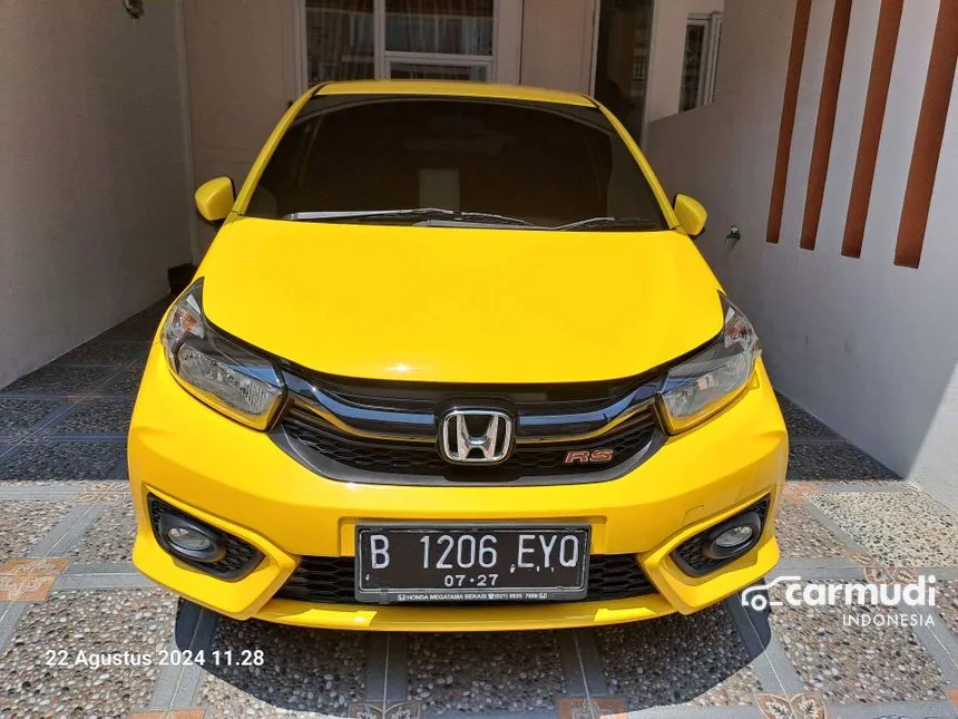 Jual Mobil Honda Brio 2021 RS 1.2 di DKI Jakarta Automatic Hatchback Kuning Rp 174.000.000