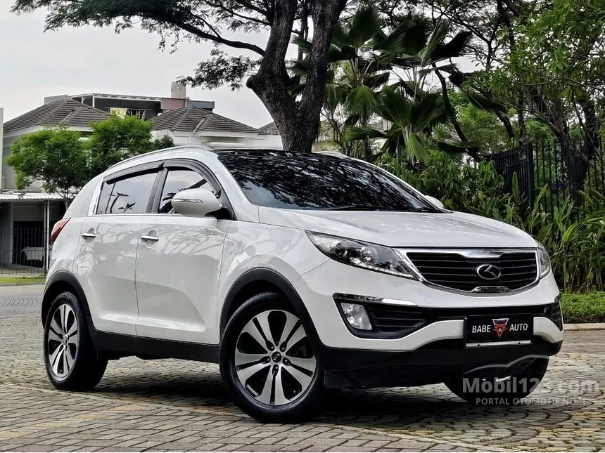 Jual Mobil KIA Sportage 2013 EX 2.0 di Jawa Barat Automatic SUV Putih Rp 140.000.000