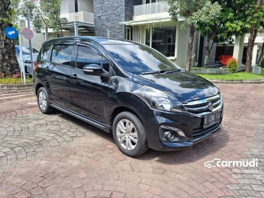 Jual Mobil Suzuki Ertiga 2015 GX 1.4 di Yogyakarta Automatic MPV Hitam Rp 130.000.000