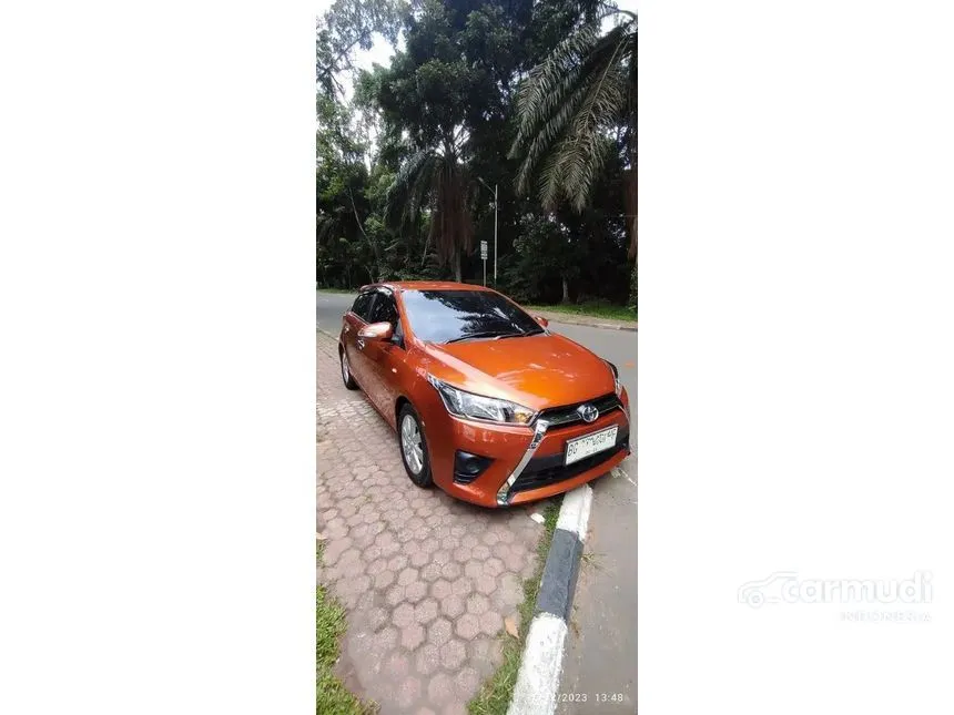 Jual Mobil Toyota Yaris 2016 E 1.5 di Sumatera Selatan Automatic Hatchback Orange Rp 148.000.000