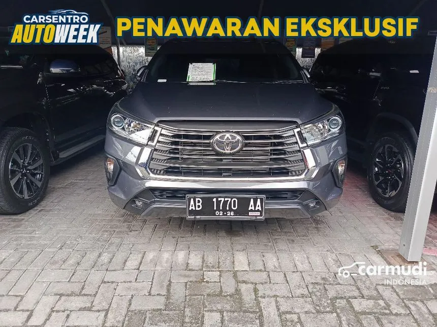 Jual Mobil Toyota Kijang Innova 2021 V 2.4 di Yogyakarta Automatic MPV Hitam Rp 405.000.000